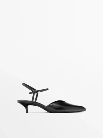Slingback-Schuhe mit hohem Absatz