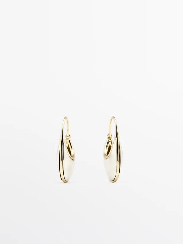 Steinring-Ohrringe Steinring-Ohrringe