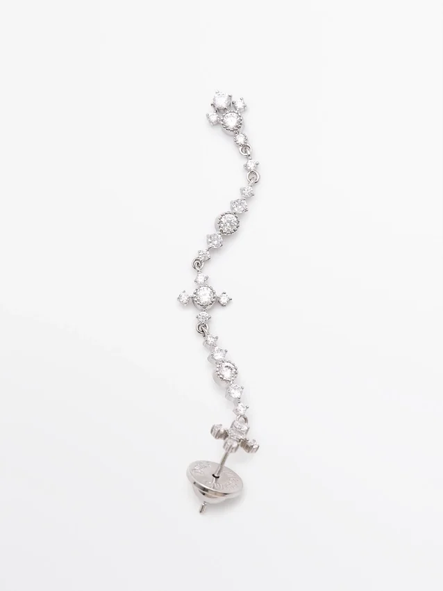 Strass-Ohrhänger Strass-Ohrhänger