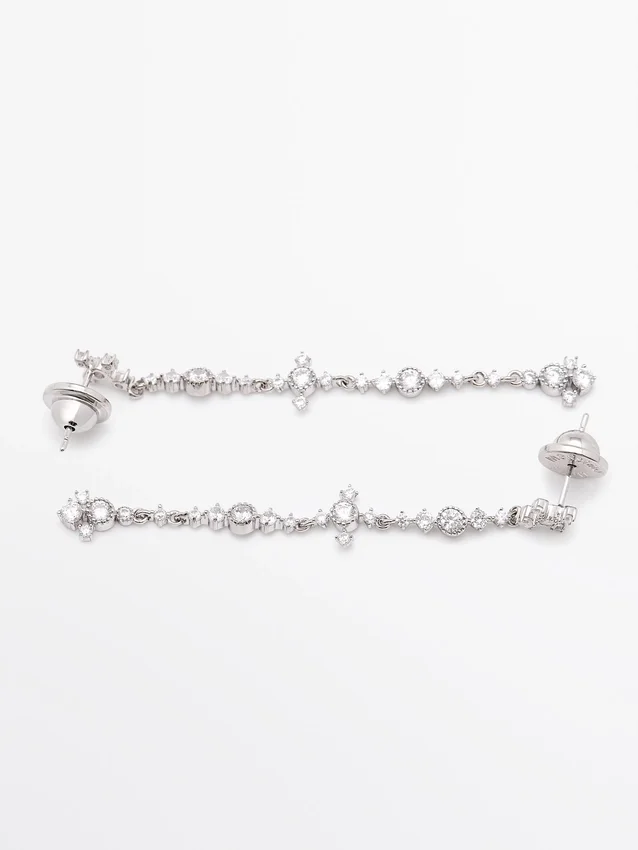 Strass-Ohrhänger Strass-Ohrhänger