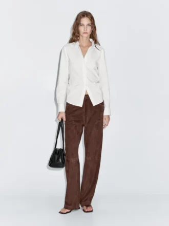 Stretch-Hemd aus Baumwollmischung