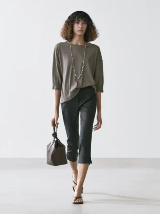 Strickpullover aus Baumwollmischung Strickpullover aus Baumwollmischung