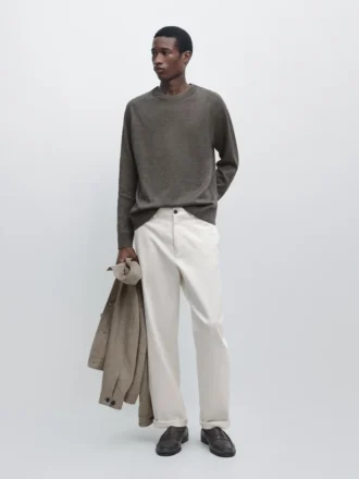 Strickpullover aus Baumwollmischung Strickpullover aus Baumwollmischung