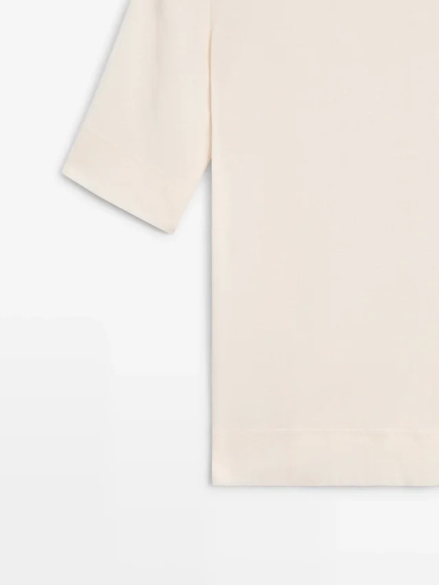 T-Shirt aus Baumwollmischung T-Shirt aus Baumwollmischung