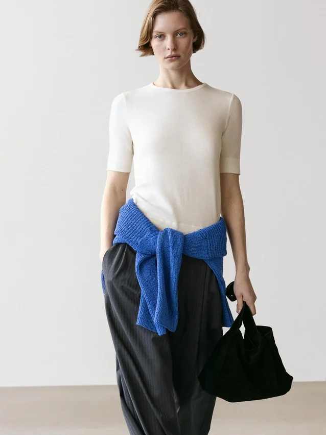 T-Shirt aus Baumwollmischung T-Shirt aus Baumwollmischung