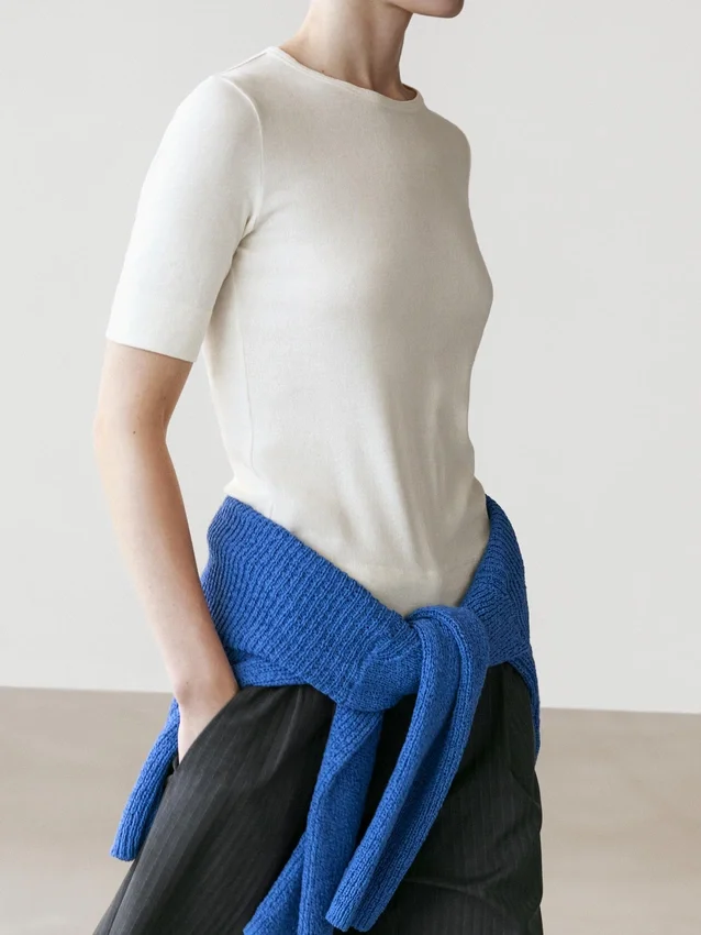 T-Shirt aus Baumwollmischung T-Shirt aus Baumwollmischung