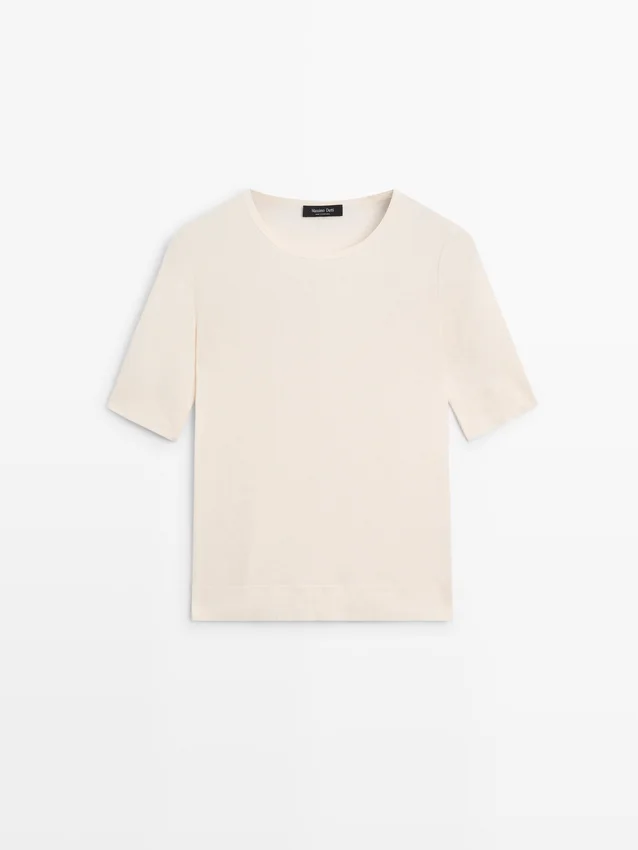 T-Shirt aus Baumwollmischung T-Shirt aus Baumwollmischung