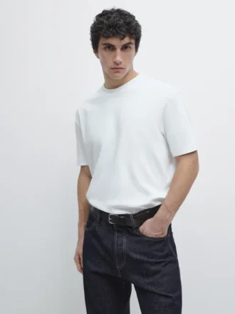 T-Shirts aus 100 % Baumwolle, mittleres Gewicht