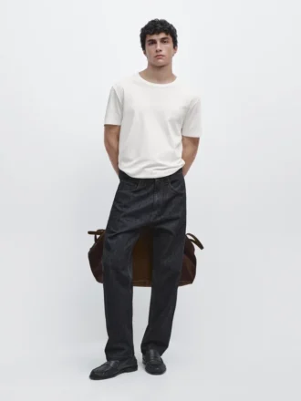 T-Shirts aus 100 % merzerisierter Baumwolle