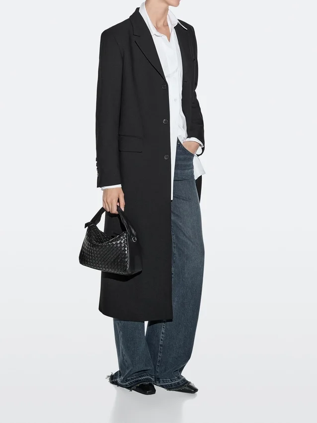 Tasche aus mittelgrober Nappaleder Tasche aus mittelgrober Nappaleder