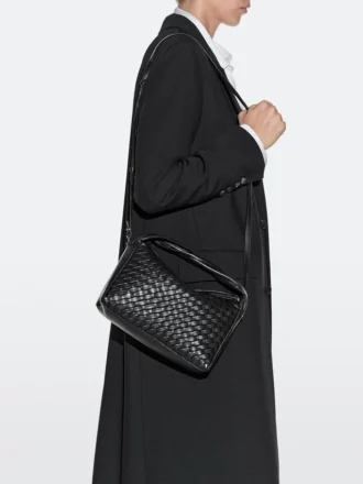 Tasche aus mittelgrober Nappaleder