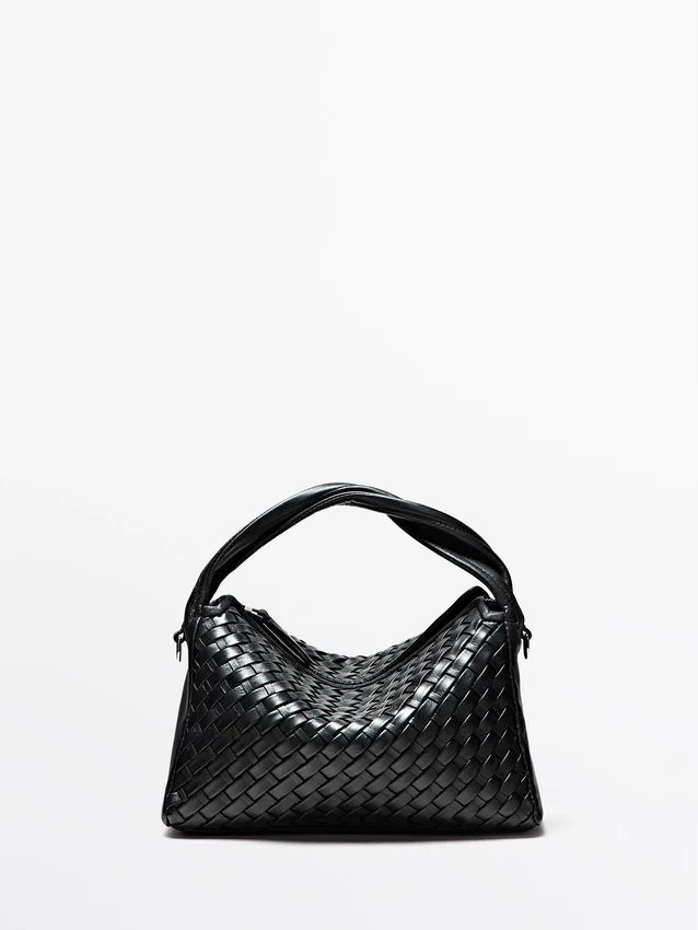 Tasche aus mittelgrober Nappaleder Tasche aus mittelgrober Nappaleder