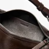 Tasche aus Nappaleder mit Metallschnalle Tasche aus Nappaleder mit Metallschnalle