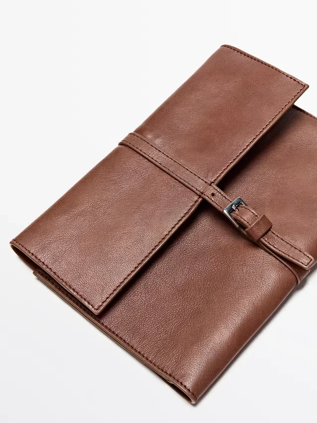 Technik-Tasche für Accessoires aus Nappaleder Technik-Tasche für Accessoires aus Nappaleder