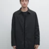 Trenchcoat aus wasserabweisendem Material Trenchcoat aus wasserabweisendem Material