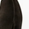 Weiche Leder-Loafer mit gerafftem Detail