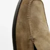 Weiche Leder-Loafer mit gerafftem Detail Weiche Leder-Loafer mit gerafftem Detail