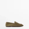 Weiche Loafer aus Spaltleder Weiche Loafer aus Spaltleder