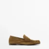 Weiche Loafer aus Spaltleder Weiche Loafer aus Spaltleder