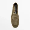 Weiche Loafer aus Spaltleder Weiche Loafer aus Spaltleder