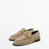Weiche Loafer aus Spaltleder Weiche Loafer aus Spaltleder