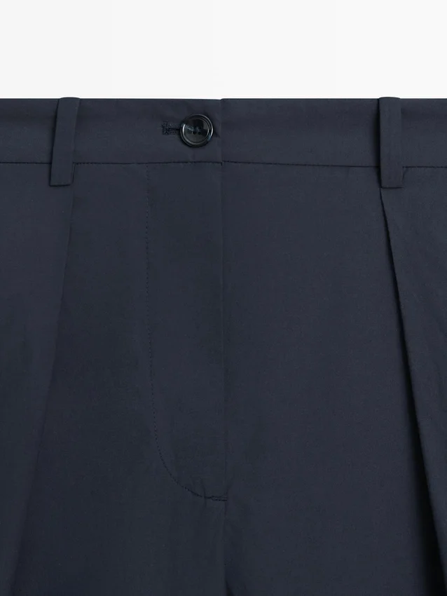 Weithose aus Baumwollmischung Weithose aus Baumwollmischung