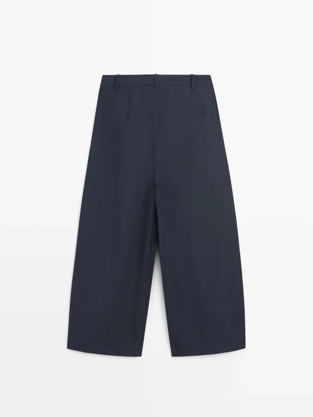 Weithose aus Baumwollmischung Weithose aus Baumwollmischung