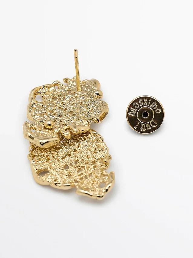 Zweiteilige Spitzenohrringe Zweiteilige Spitzenohrringe