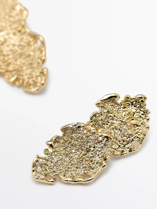 Zweiteilige Spitzenohrringe Zweiteilige Spitzenohrringe